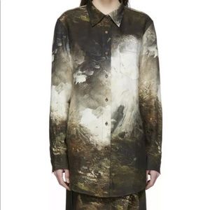 NWOT Acne Studios Landscape Painting Shirt 36